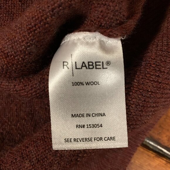 THE RESET R Label 100% Merino Wool Dolman Sleeve Women's X-Small Sweater EUC - Picture 4 of 11